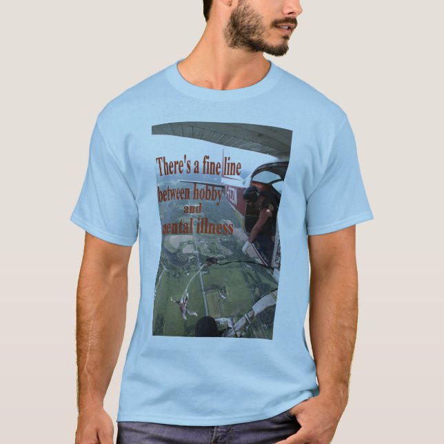 T-shirt Skydiving (Frente)