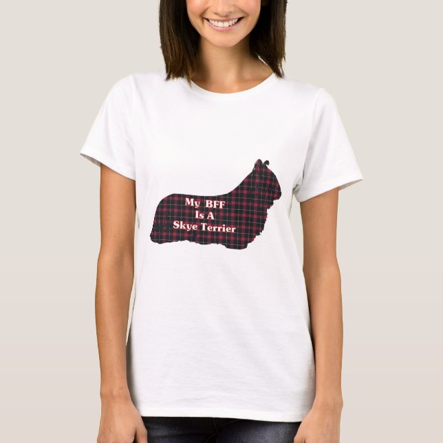 T-shirt Skye Terrier BFF Gifts (Frente)