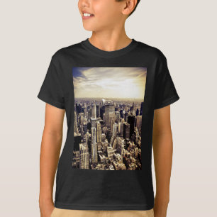 T-shirt Skyline bonita dos arranha-céus da Nova Iorque
