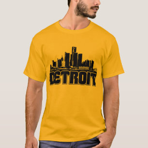 T-shirt Skyline de Detroit