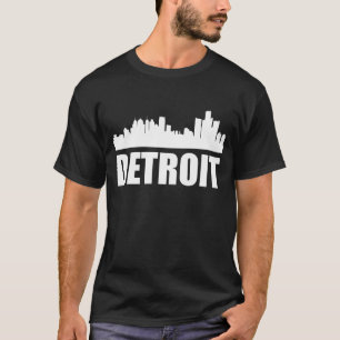 T-shirt Skyline de Detroit MI