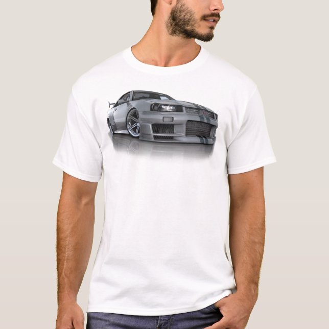 T-shirt Skyline de Nissan (Frente)