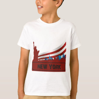 T-shirt Skyline Nova York