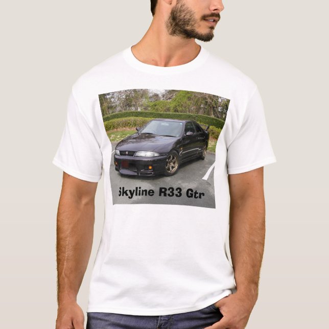T-shirt Skyline R33 Gtr (Frente)