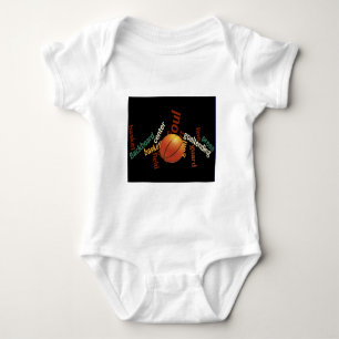 T-shirt Slam Dunk do Vocabulário: Jogo de Basquete dos Cha