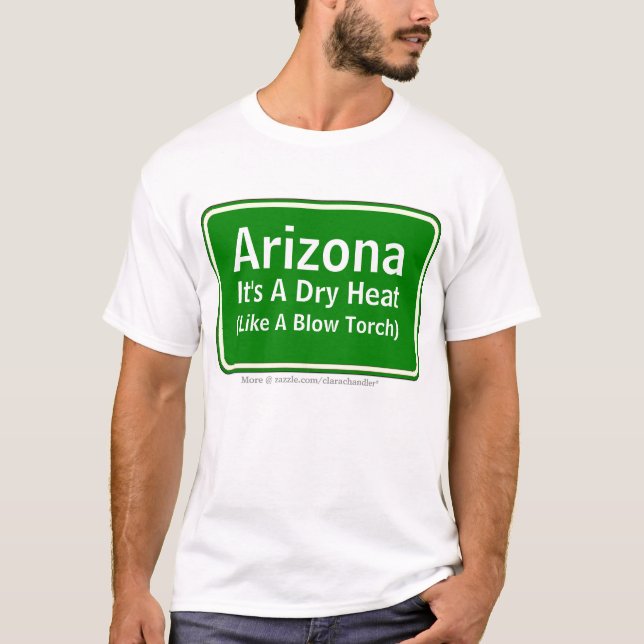 T-shirt Slogan da arizona (Frente)