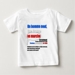 T-shirt Slogan En Marche