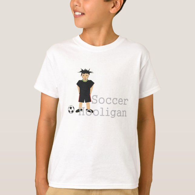 T-shirt Slogan SUPERIOR do futebol (Frente)