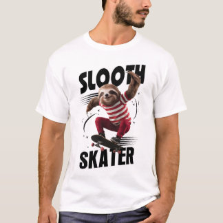 T-Shirt Slooth Skater