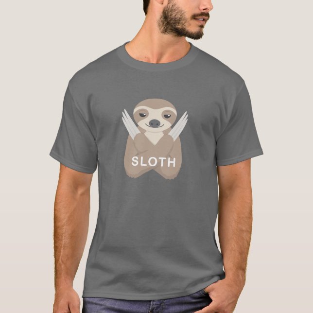 T-shirt Sloth wolverine (Frente)