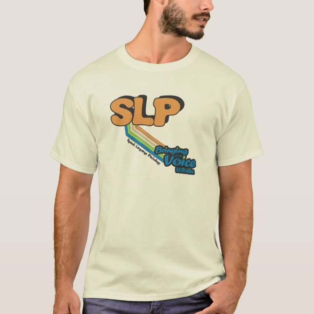 T-shirt SLP que traz para fora a voz dentro (Frente)