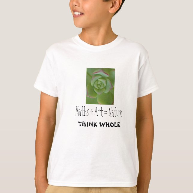 T-shirt smartur-tshirt-Maths&ArtsisNature (Frente)
