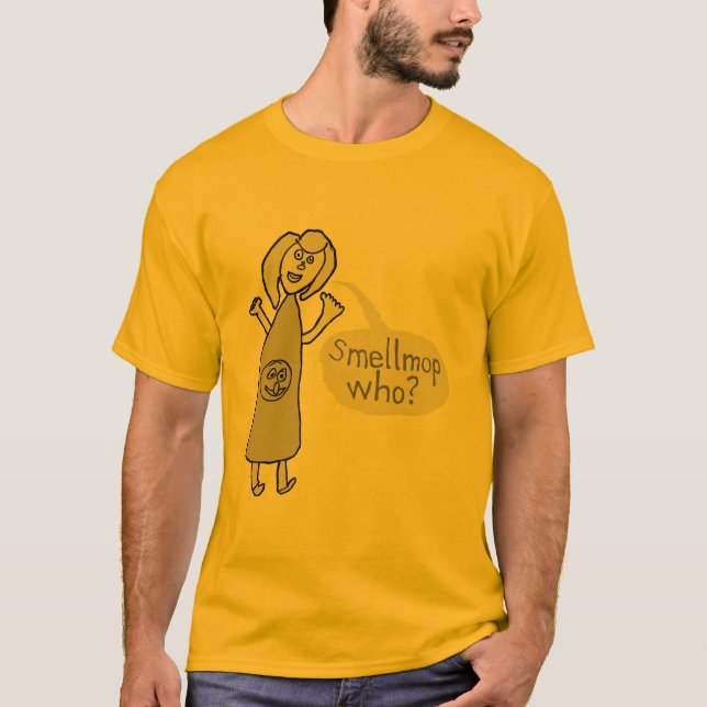 T-shirt Smellmop quem? (Frente)