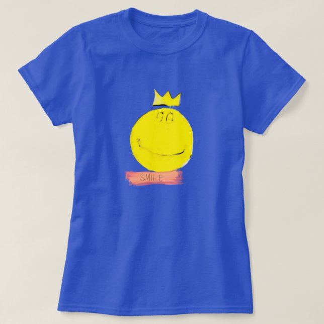 T-Shirt SMILE Happy Face (Frente do Design)