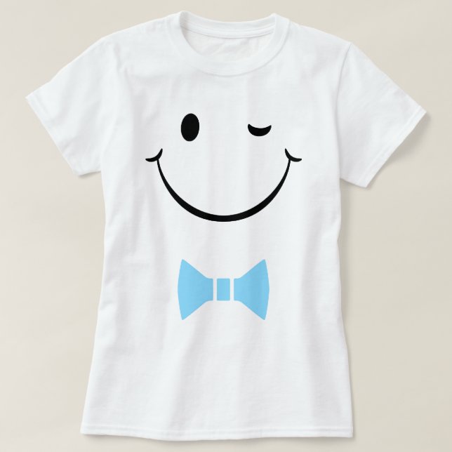 T-shirt smiley-camisa (Frente do Design)