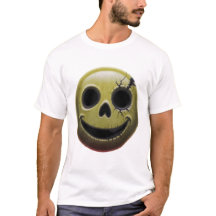 T-Shirt Smiley Skull