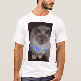 T-shirt Smilla o gato de Birman