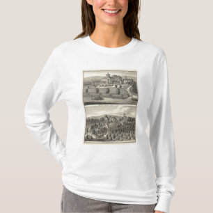 T-shirt Smith, residências de Evans