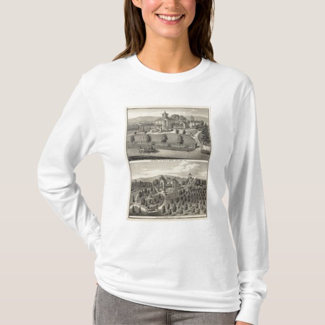 T-shirt Smith, residências de Evans (Frente)