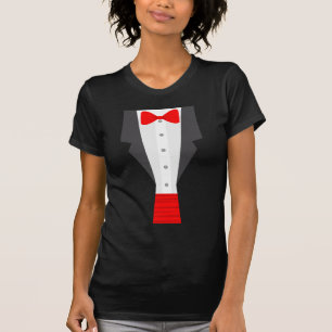 T-shirt smoking vermelho