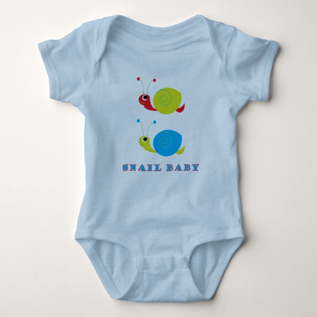 T-shirt Snail Baby (Frente)