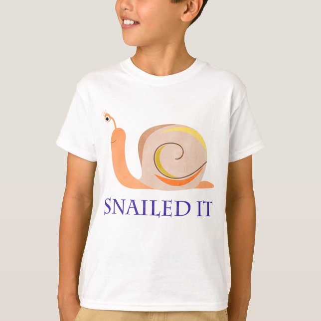 T-shirt Snailed ele (Frente)