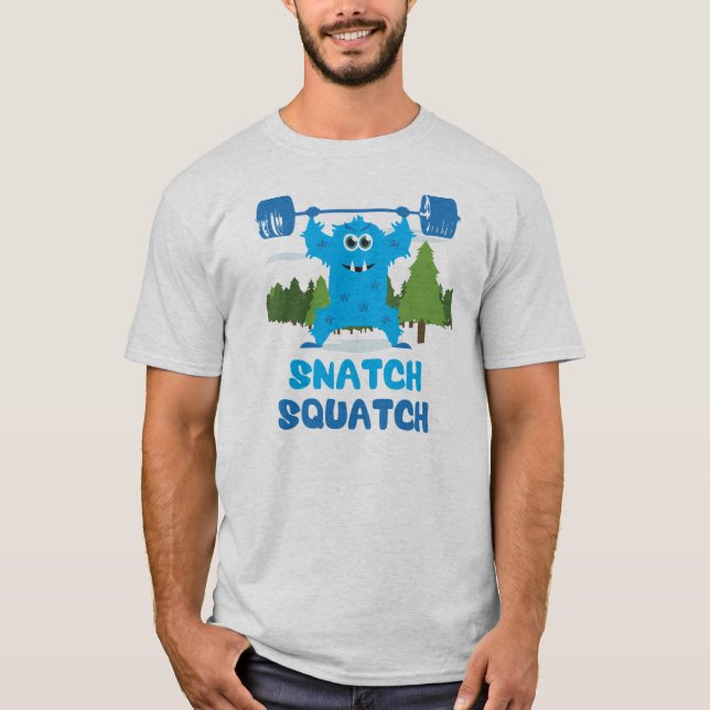 T-shirt Snatch Squatch (Frente)