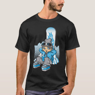 T-shirt Snow boy resting