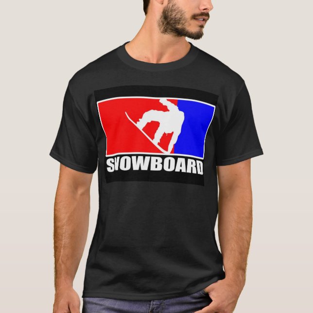 T-shirt snowboard (Frente)