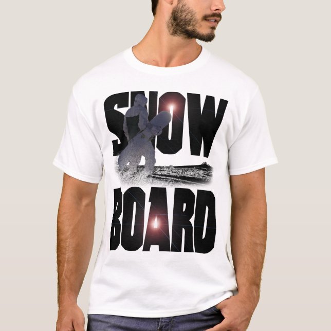T-shirt SnowBoard (Frente)