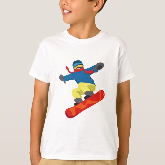T-shirt Snowboard (Frente)