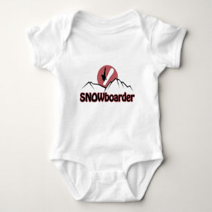 T-shirt Snowboarder