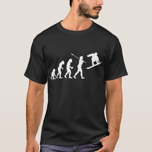 T-shirt Snowboarder (Frente)