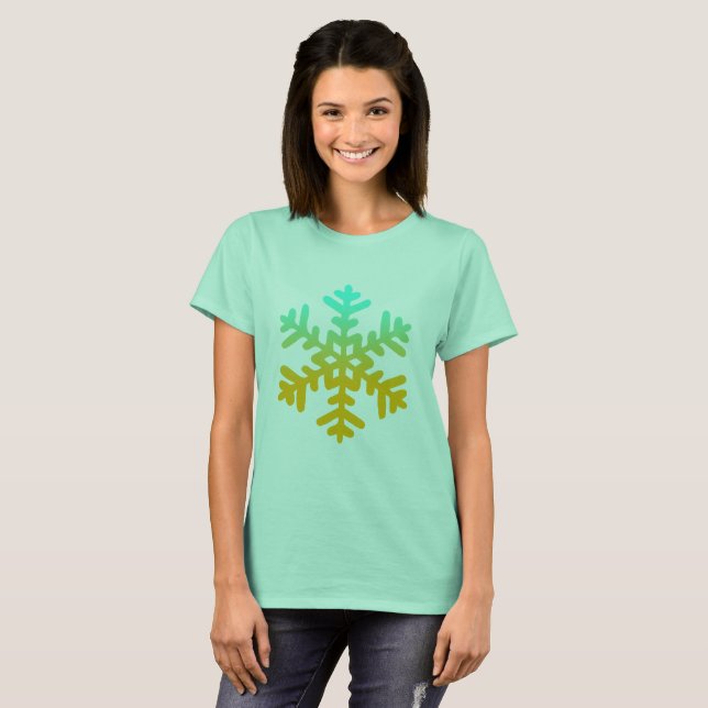 T-shirt Snowflake (Frente Completa)
