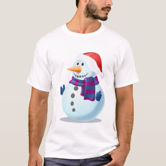 T-Shirt Snowman de Natal