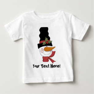 T-shirt Snowman personalizável