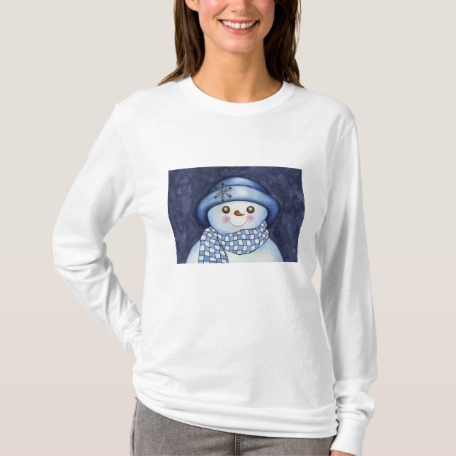 T-shirt Snowman T- Shirt (Frente)