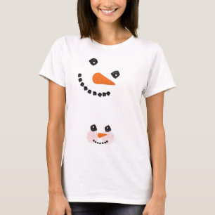 T-shirt Snowmmy e Baby por Leslie Harlow