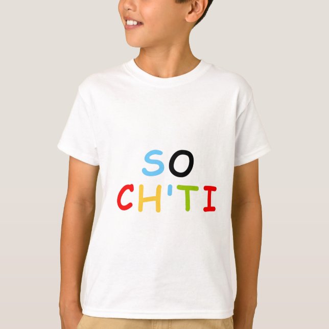 T-shirt So Ch' ti (Frente)