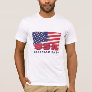 T-shirt sobre a eleição de 2024 nos EUA