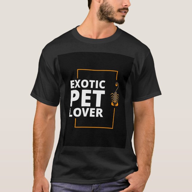 T-Shirt sobre-luz exótica (Frente)