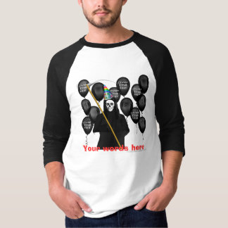 T-shirt Sobre o monte 1, suas palavras aqui