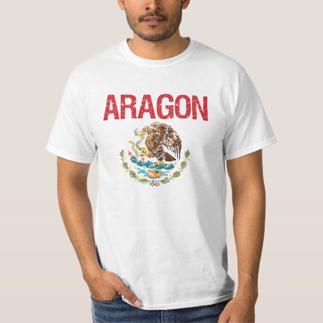 T-shirt Sobrenome de Aragon (Frente)