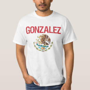 T-shirt Sobrenome de Gonzalez