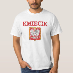 T-shirt Sobrenome de Kmiecik