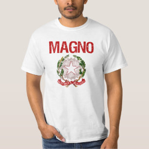 T-shirt Sobrenome do italiano de Magno