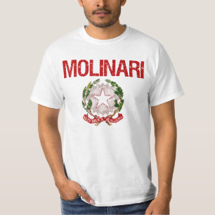 T-shirt Sobrenome do italiano de Molinari
