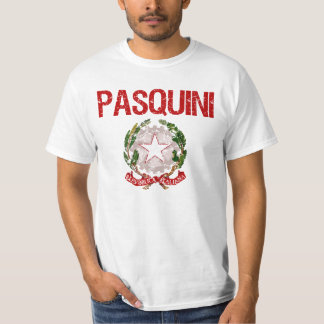 T-shirt Sobrenome do italiano de Pasquini