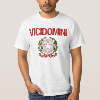 T-shirt Sobrenome do italiano de Vicidomini