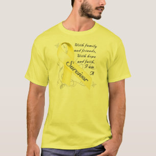 T-shirt Sobrevivente de câncer Testicular